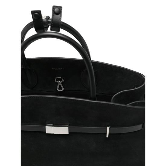 26SS 드멜리어 토트백 D101 SUEDE THE HUDSON BLACK - DEMELLIER