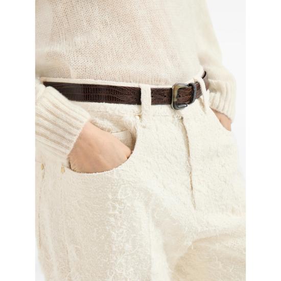 26SS 브루넬로 쿠치넬리 스트레이트 팬츠 ML121P4008 C001 NEUTRALS - BRUNELLO CUCINELLI