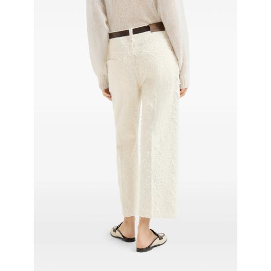 26SS 브루넬로 쿠치넬리 스트레이트 팬츠 ML121P4008 C001 NEUTRALS - BRUNELLO CUCINELLI