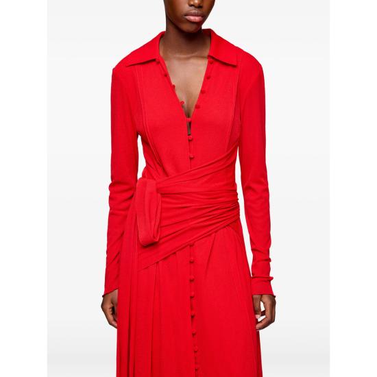 26SS 가니 원피스 A1030484 06P RED - GANNI