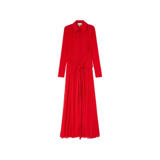 26SS 가니 원피스 A1030484 06P RED