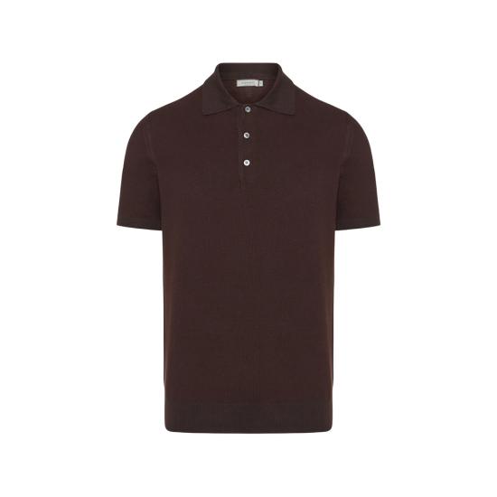 26SS 카날리 폴로 티셔츠 MK02461 C0127 501 BROWN