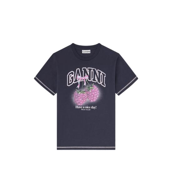 26SS 가니 탑 A1050219 252 BLUE