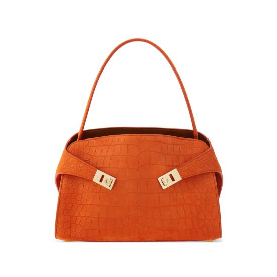 26SS 살바토레 페라가모 숄더백 219816 0792870 LISIE ORANGE