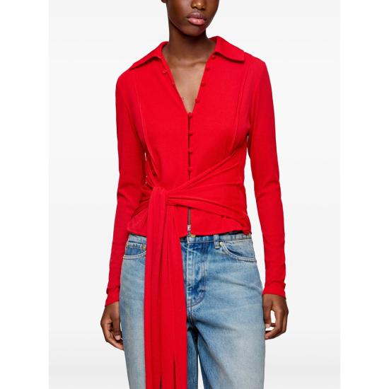 26SS 가니 셔츠 A1040286 06P RED - GANNI