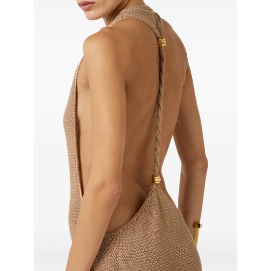 26SS 엘리자베타프랜치 원피스 AM34T62E2 470 NEUTRALS - ELISABETTA FRANCHI