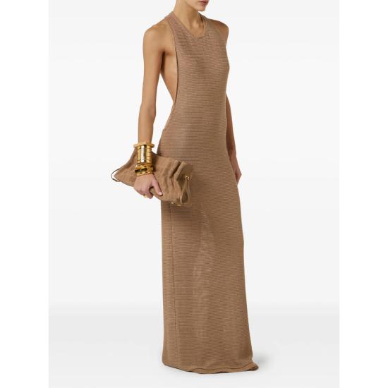 26SS 엘리자베타프랜치 원피스 AM34T62E2 470 NEUTRALS - ELISABETTA FRANCHI