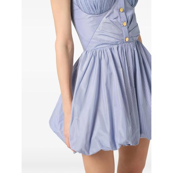 26SS 엘리자베타프랜치 원피스 AB95162E2 019 BLUE WHITE - ELISABETTA FRANCHI