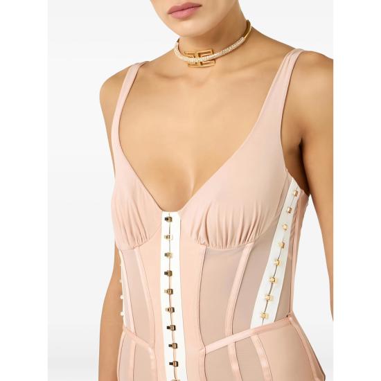 26SS 엘리자베타프랜치 원피스 AB90762E2 EN7 NEUTRALS - ELISABETTA FRANCHI