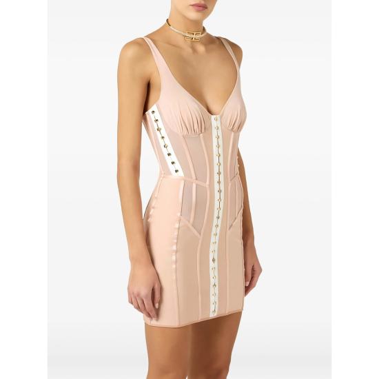 26SS 엘리자베타프랜치 원피스 AB90762E2 EN7 NEUTRALS - ELISABETTA FRANCHI