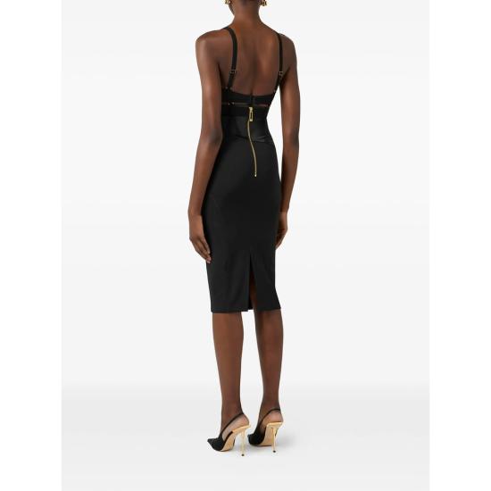 26SS 엘리자베타프랜치 원피스 AB88162E2 110 BLACK - ELISABETTA FRANCHI