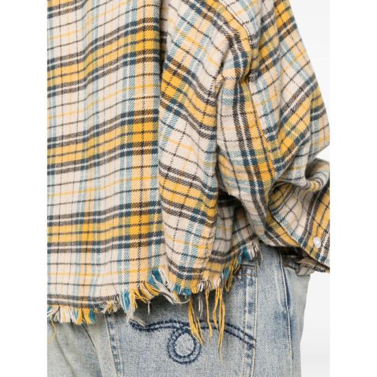 26SS 알13 크롭 워크셔츠 R13W7298 R777B YELLO YELLOW - R13