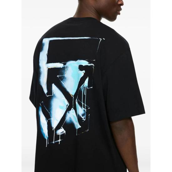 26SS 오프화이트 셔츠 44MAA120S26 J00J 001 BLACK - OFF WHITE