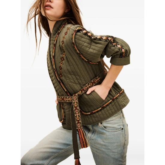 26SS 바쉬 자켓 COCOON KAKI GREEN - BA&SH