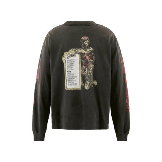 26SS 세인트 미카엘 탑 0000 026 BLACK GREY - SAINT MXXXXXX