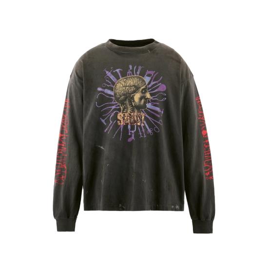 26SS 세인트 미카엘 탑 0000 026 BLACK GREY