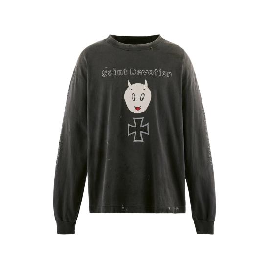 26SS 세인트 미카엘 탑 0000 027 BLACK GREY