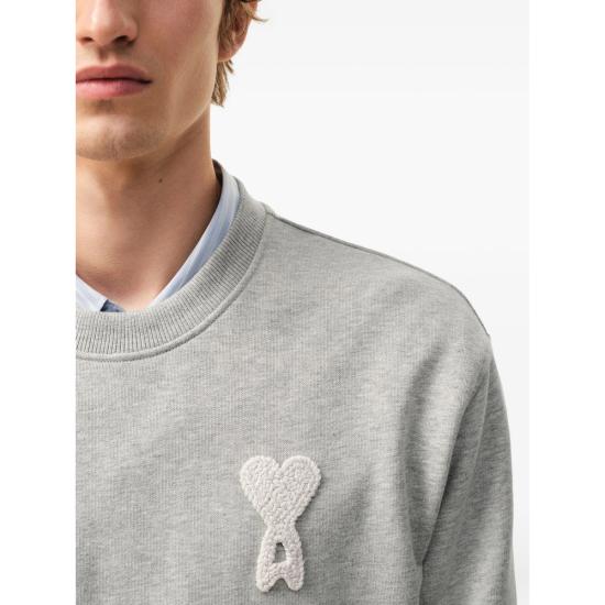 26SS 아미 스웨터 USW787 730 A161 GREY - AMI