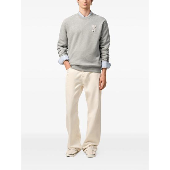 26SS 아미 스웨터 USW787 730 A161 GREY - AMI