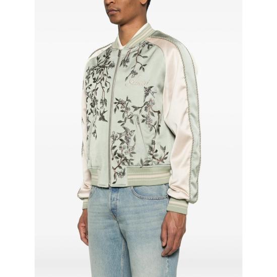 26SS 아미리 봄버 자켓 AMOUJA1106 STEEL GREEN NEUTRALS - AMIRI