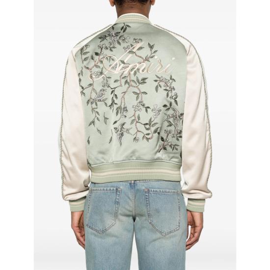 26SS 아미리 봄버 자켓 AMOUJA1106 STEEL GREEN NEUTRALS - AMIRI