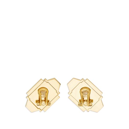 26SS 살바토레 페라가모 이어링 760975 0794162 ORCRY GOLD WHITE - SALVATORE FERRAGAMO