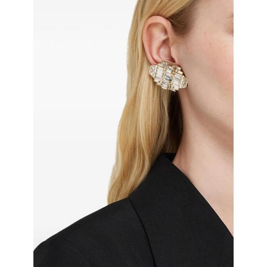 26SS 살바토레 페라가모 이어링 760975 0794162 ORCRY GOLD WHITE - SALVATORE FERRAGAMO