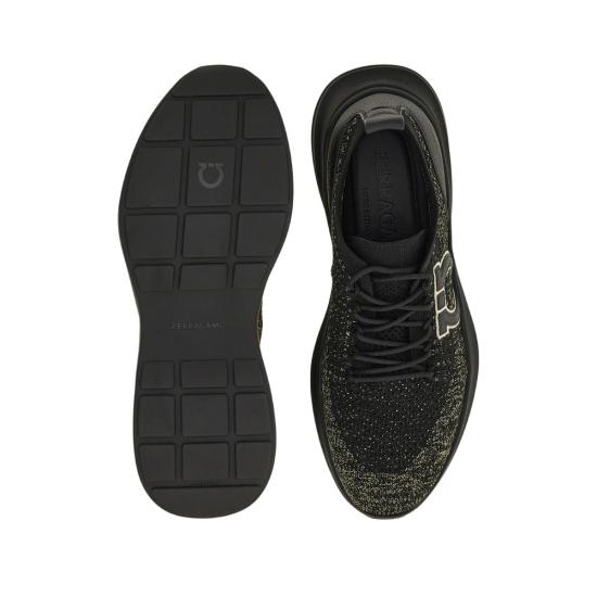 26SS 살바토레 페라가모 스니커즈 029948 0784024 M NERO BLACK - SALVATORE FERRAGAMO