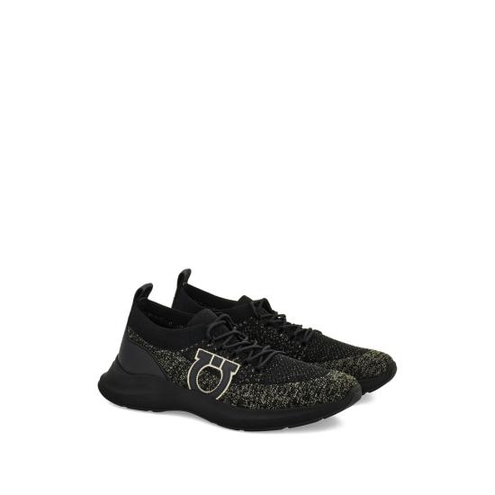 26SS 살바토레 페라가모 스니커즈 029948 0784024 M NERO BLACK - SALVATORE FERRAGAMO