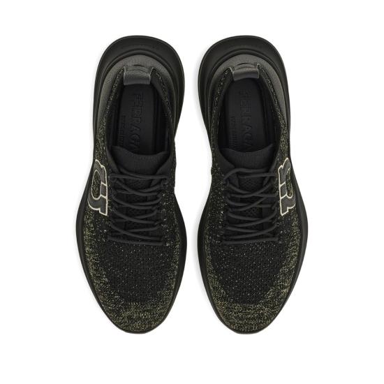 26SS 살바토레 페라가모 스니커즈 029948 0784024 M NERO BLACK - SALVATORE FERRAGAMO