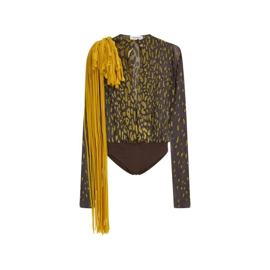 26SS 살바토레 페라가모 라운지 웨어 13I522 0794354 BEIES BROWN GREEN