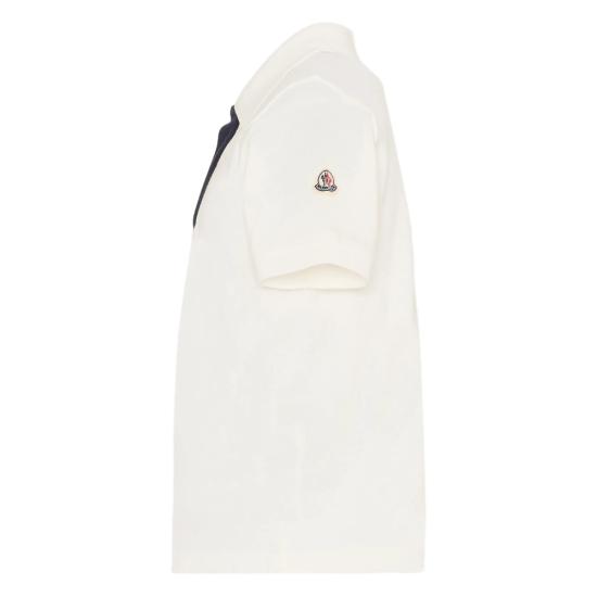 26SS [키즈] 몽클레어 폴로 셔츠 8496W 8A000 02 034 NEUTRALS - MONCLER