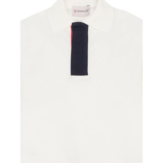26SS [키즈] 몽클레어 폴로 셔츠 8496W 8A000 02 034 NEUTRALS - MONCLER