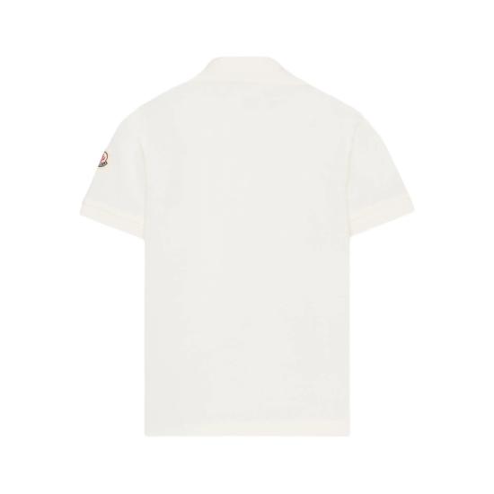 26SS [키즈] 몽클레어 폴로 셔츠 8496W 8A000 02 034 NEUTRALS - MONCLER