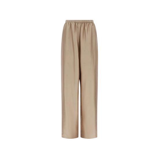 26SS 살바토레 페라가모 스트레이트 팬츠 13I433 0793656 BEIGE NEUTRALS
