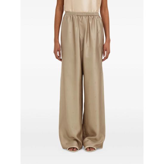 26SS 살바토레 페라가모 스트레이트 팬츠 13I433 0793656 BEIGE NEUTRALS - SALVATORE FERRAGAMO
