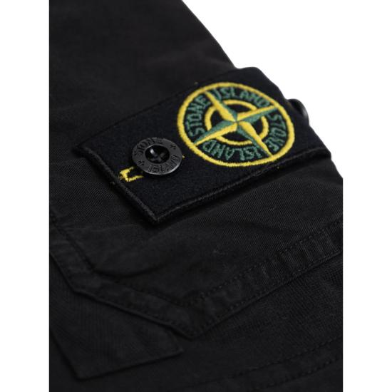 26SS [키즈] 스톤 아일랜드 쇼츠/버뮤다 166200008 S0040 V0029 BLACK - STONE ISLAND