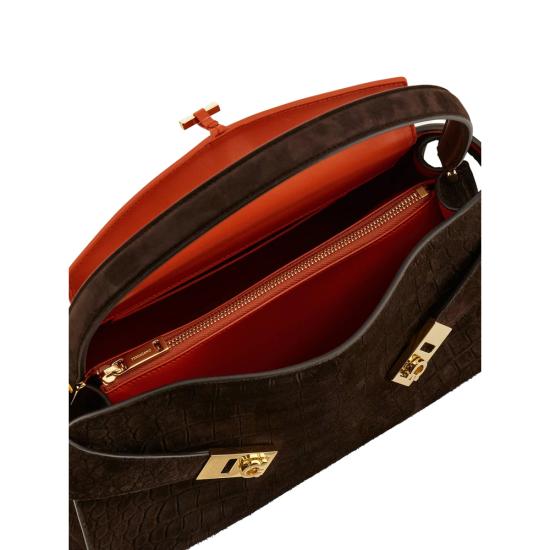 26SS 살바토레 페라가모 숄더백 219816 0792871 COTMO BROWN - SALVATORE FERRAGAMO