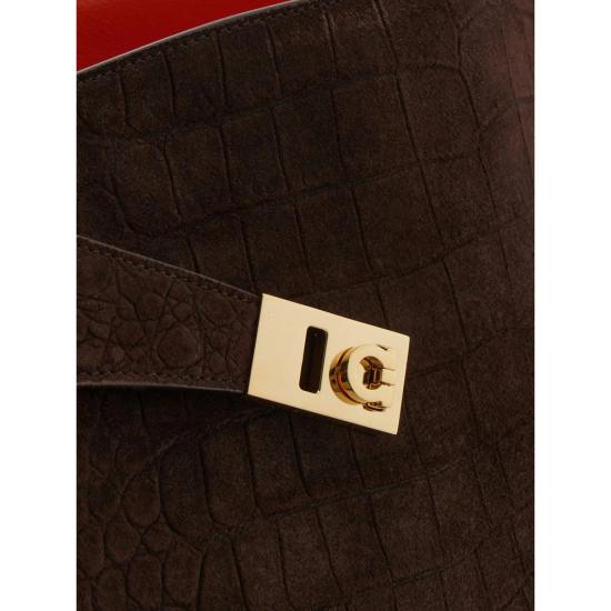 26SS 살바토레 페라가모 숄더백 219816 0792871 COTMO BROWN - SALVATORE FERRAGAMO