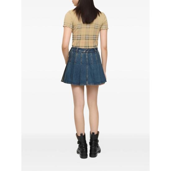 26SS 버버리 스커트 8120860 DAHLIA A1322 BLUE - BURBERRY