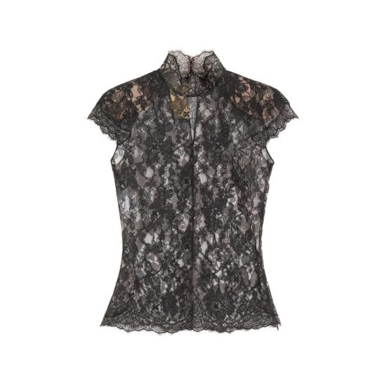 26SS 발렌티노 가라바니 블라우스 8B0AEBR5A6A 0NO BLACK