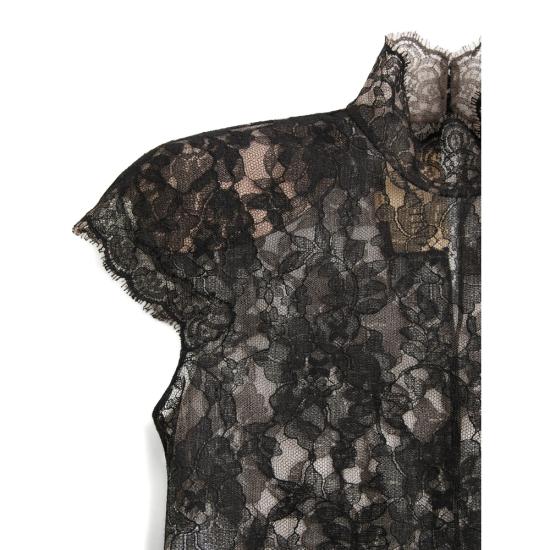 26SS 발렌티노 가라바니 블라우스 8B0AEBR5A6A 0NO BLACK - VALENTINO GARAVANI