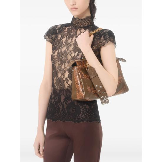 26SS 발렌티노 가라바니 블라우스 8B0AEBR5A6A 0NO BLACK - VALENTINO GARAVANI