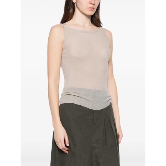 26SS 릭 오웬스 민소매 티셔츠 RO01F6155 MR 08 NEUTRALS - RICK OWENS