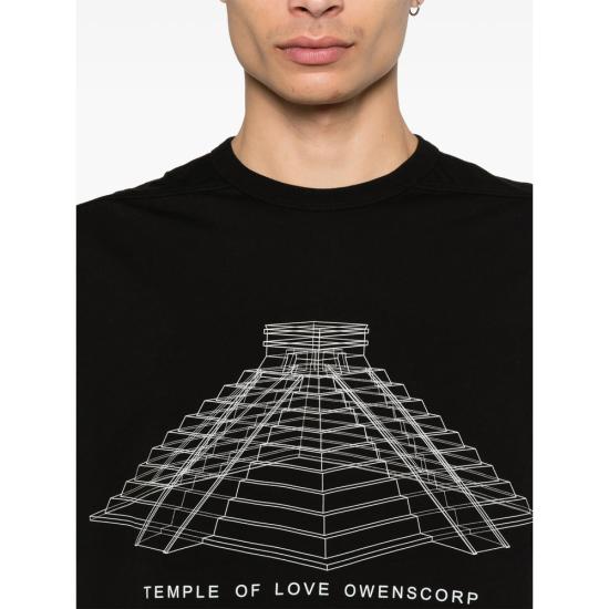 26SS 릭 오웬스 탑 RR01F2232 JAEP13 0911 BLACK - RICK OWENS