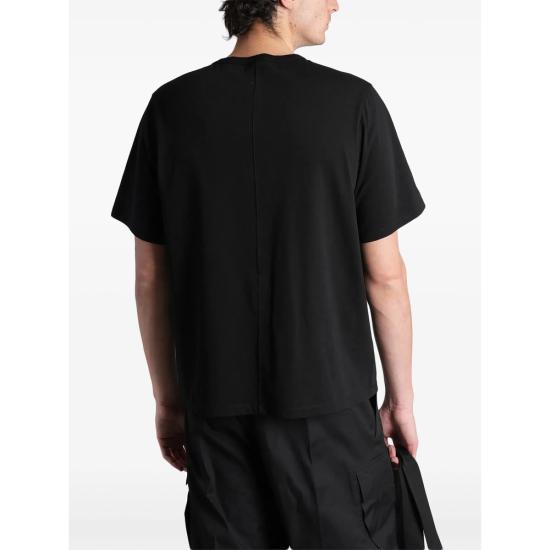26SS 릭 오웬스 반팔 티셔츠 RR01F2232 JAEP13 0911 BLACK - RICK OWENS
