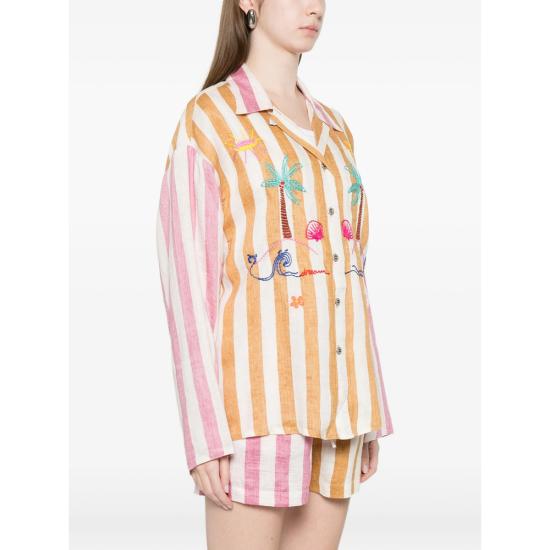 26SS Susanna Blu 셔츠 GARDENIA GB53 WHITE BROWN - OTHER BRANDS