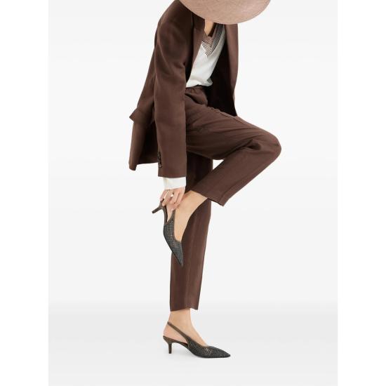 26SS 브루넬로 쿠치넬리 부츠 MZSFC3215 C8769 BROWN SILVER - BRUNELLO CUCINELLI