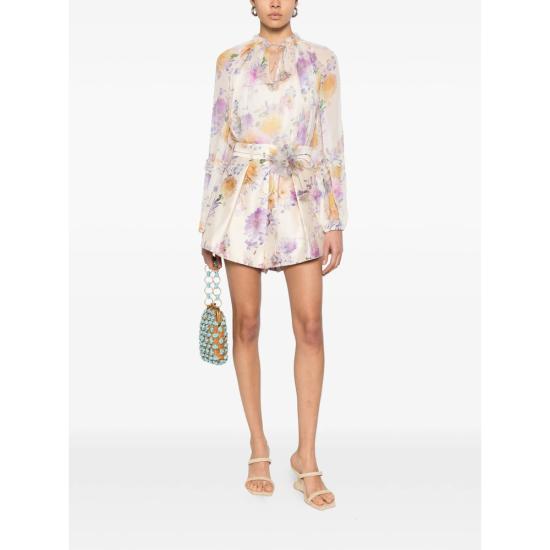 26SS 짐머만 블라우스 7921TS261 CREAM NEUTRALS - ZIMMERMANN