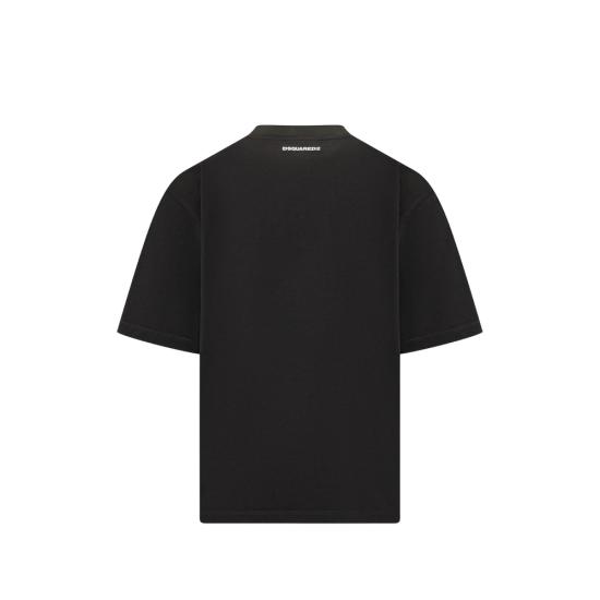 26SS 디스퀘어드2 탑 D20033 S78GD0121 900 BLACK - DSQUARED2